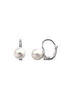 Pendientes Comete Mujer PERLE EVERGREEN in Oro blanco Perla ORP 753 B